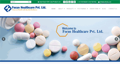 Desktop Screenshot of pcdindia.com